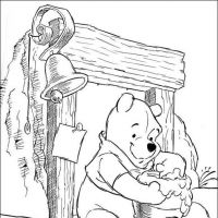 Desenhos para colorir Ursinho Pooh