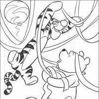 Desenhos para colorir Ursinho Pooh