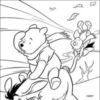 Desenhos para colorir Ursinho Pooh