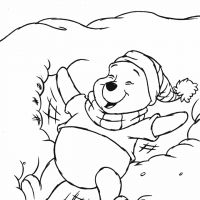 Desenhos para colorir Ursinho Pooh
