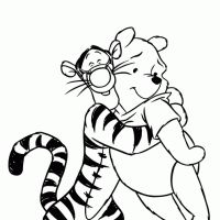 Desenhos para colorir Ursinho Pooh