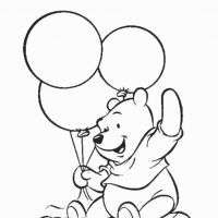 Desenhos para colorir Ursinho Pooh