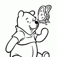 Desenhos para colorir Ursinho Pooh