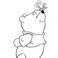 Desenhos para colorir Ursinho Pooh