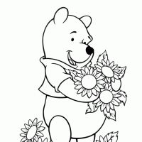 Desenhos para colorir Ursinho Pooh
