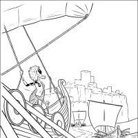 Desenhos para colorir Valente