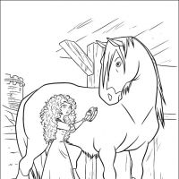 Desenhos para colorir Valente