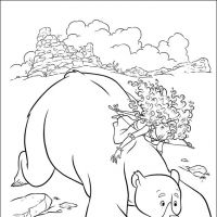 Desenhos para colorir Valente