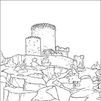 Desenhos para colorir Valente