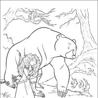 Desenhos para colorir Valente