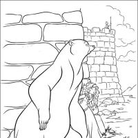 Desenhos para colorir Valente