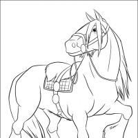 Desenhos para colorir Valente