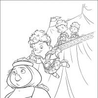 Desenhos para colorir Valente
