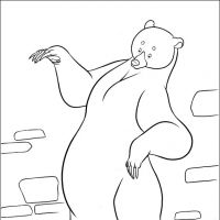 Desenhos para colorir Valente