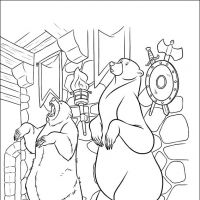 Desenhos para colorir Valente