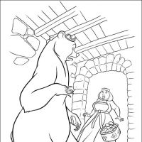 Desenhos para colorir Valente