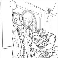 Desenhos para colorir Valente