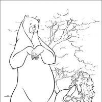 Desenhos para colorir Valente