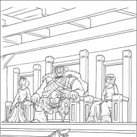 Desenhos para colorir Valente