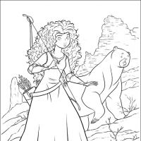 Desenhos para colorir Valente