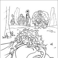 Desenhos para colorir Valente
