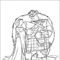 Desenhos para colorir Valente