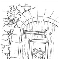 Desenhos para colorir Valente