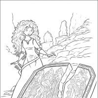 Desenhos para colorir Valente