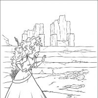 Desenhos para colorir Valente