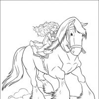 Desenhos para colorir Valente