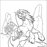 Desenhos para colorir Valente