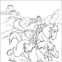 Desenhos para colorir Valente
