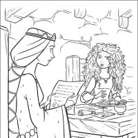 Desenhos para colorir Valente