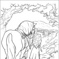 Desenhos para colorir Valente