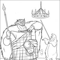 Desenhos para colorir Valente