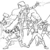 Desenhos para colorir Vingadores