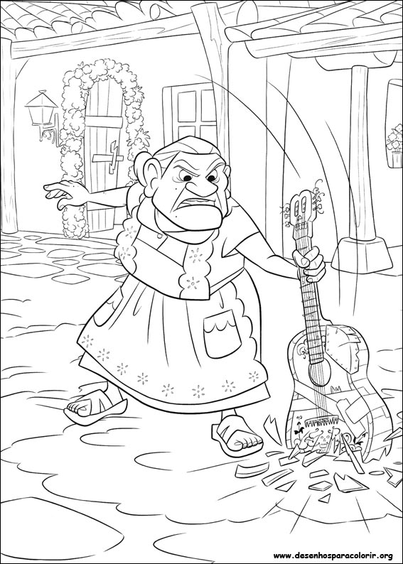Desenho para colorir