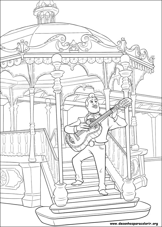 Desenho para colorir