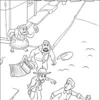 Desenhos para colorir Viva - A Vida e uma Festa