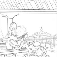 Desenhos para colorir Viva - A Vida e uma Festa