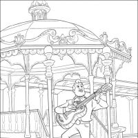 Desenhos para colorir Viva - A Vida e uma Festa