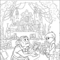 Desenhos para colorir Viva - A Vida e uma Festa