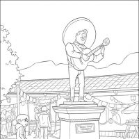 Desenhos para colorir Viva - A Vida e uma Festa