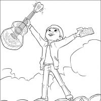 Desenhos para colorir Viva - A Vida e uma Festa