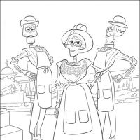 Desenhos para colorir Viva - A Vida e uma Festa