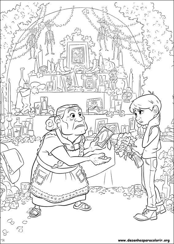 Desenho para colorir