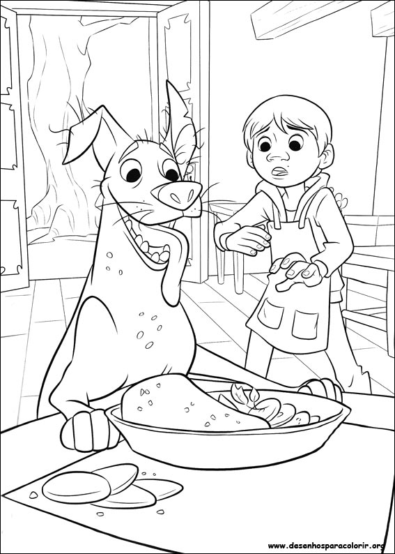 Desenho para colorir