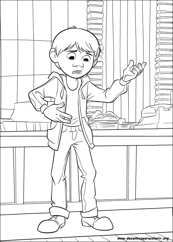 Desenho para colorir