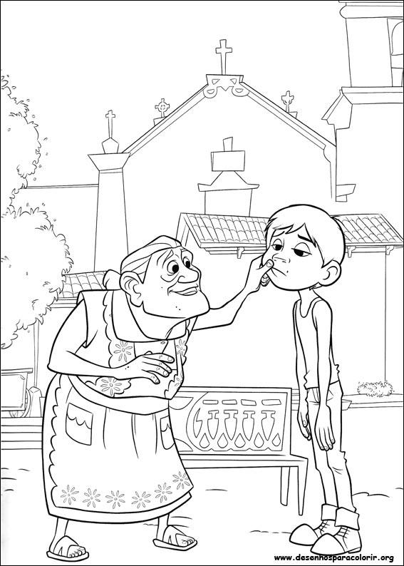 Desenho para colorir