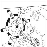 Desenhos para colorir Wall-E